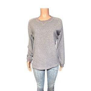 Pulp round neck gray sweater M
